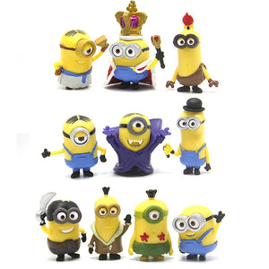 Miniones Figurines Toys 3D Eye Despicable Miniones Action Figures