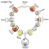 Winnie the Pooh Charms Bracelet