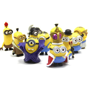 Miniones Figurines Toys 3D Eye Despicable Miniones Action Figures