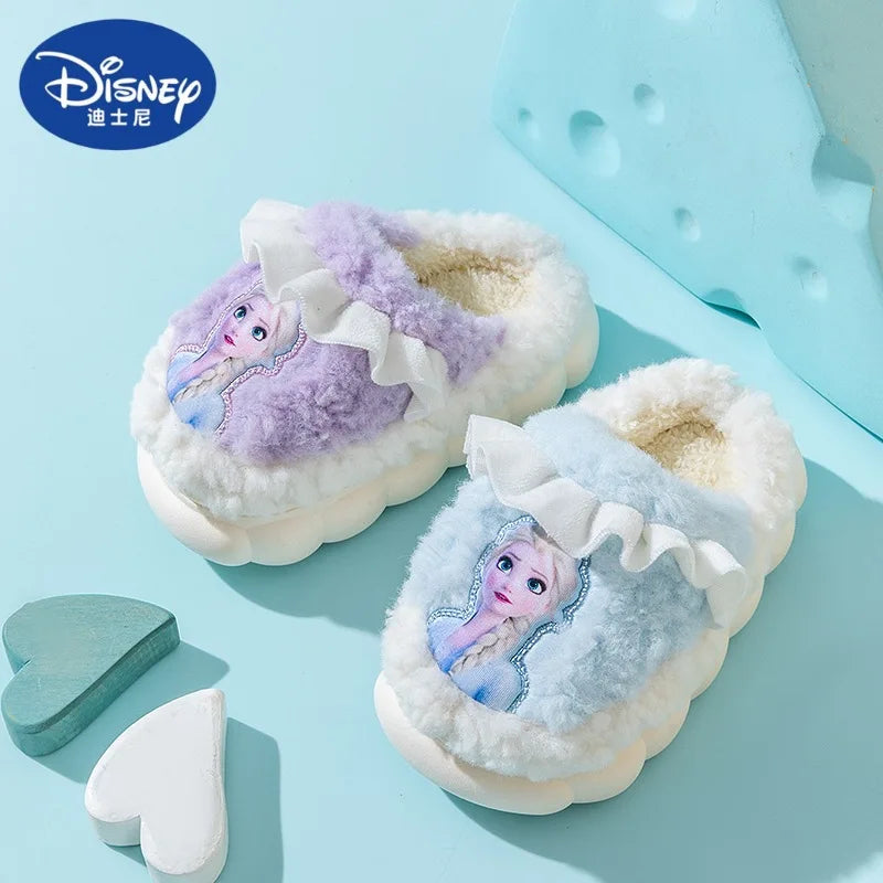 Princess Sofia Elsa Winter Slippers